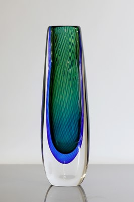 Lot 477 - Two Kosta Boda sommerso glass vases