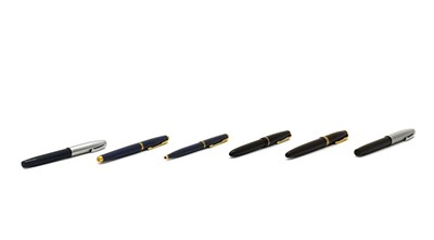 Lot 278 - A collection of fountain pens