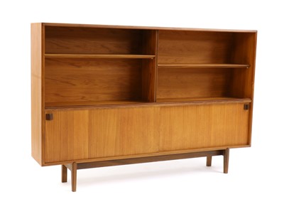 Lot 613 - A teak bookcase