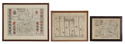 Lot 10 - MAPS: Blaeu, J: MAP OF CAMBRIDGESHIRE