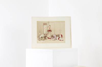 Lot 365 - A lacquered photograph album