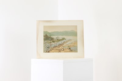 Lot 365 - A lacquered photograph album