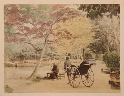 Lot 365 - A lacquered photograph album