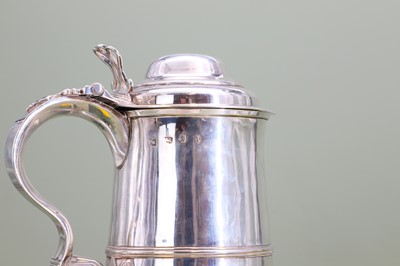 Lot 115 - A George III silver tankard