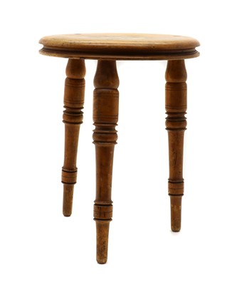 Lot 373A - A Mauchline ware stool