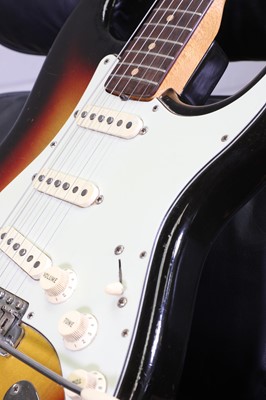Lot 244 - A 1963 Fender Stratocaster electric guitar