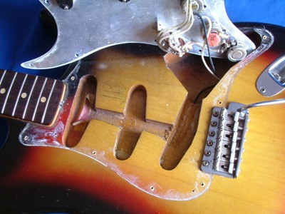 Lot 244 - A 1963 Fender Stratocaster electric guitar