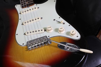Lot 244 - A 1963 Fender Stratocaster electric guitar