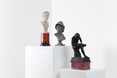 Lot 31 - A group of grand tour sculptures
