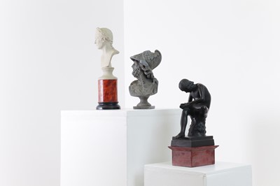 Lot 31 - A group of grand tour sculptures