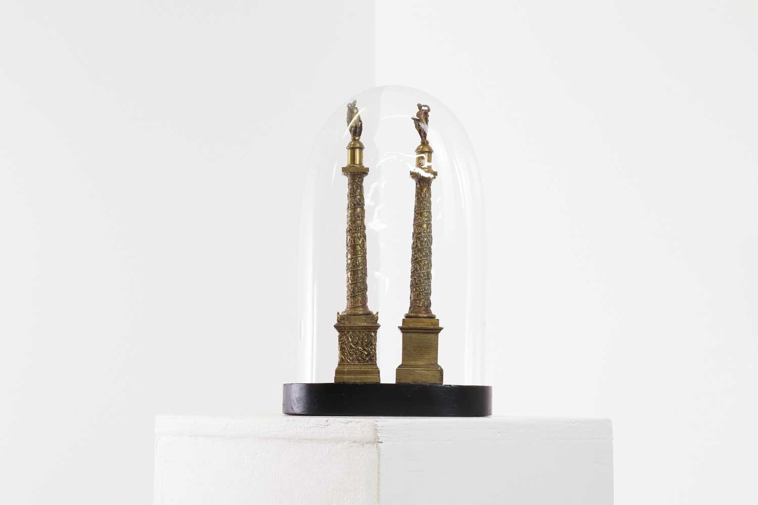 Lot 12 - Two grand tour models of Trajan's Column