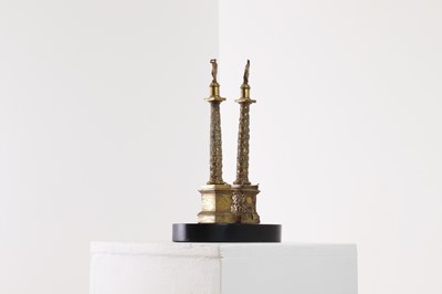 Lot 12 - Two grand tour models of Trajan's Column
