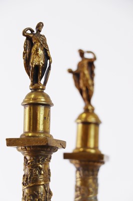 Lot 12 - Two grand tour models of Trajan's Column