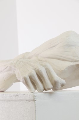 Lot 17 - A plaster cast model