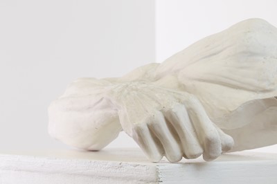 Lot 17 - A plaster cast model