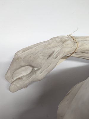 Lot 17 - A plaster cast model