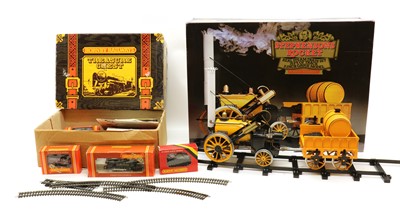 Lot 320 - A Hornby Stephensons Rocket Real Steam Train Set