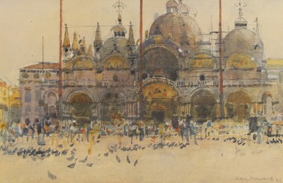 Lot 95 - Ken Howard RA (1932-2022)