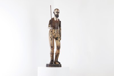 Lot 527 - A Spanish colonial Santos figure