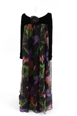 Lot 345 - A Jean Varon full length occasion dress