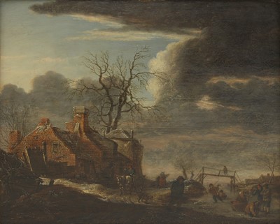 Lot 28A - Circle of Klaes Molenaer (Dutch, c.1630-c.1676)