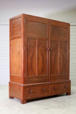 Lot 170 - An Art Deco Token Works mahogany and cedar wardrobe