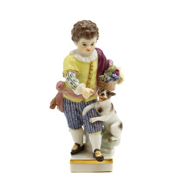 Lot 162 - A Meissen porcelain figure