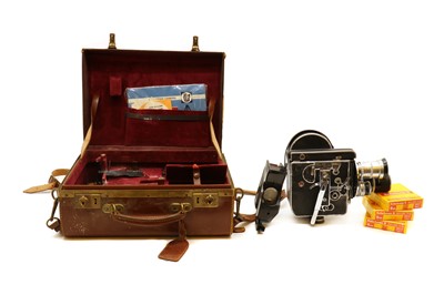 Lot 299 - A cased Paillard Bolex H-16 Reflex film camera