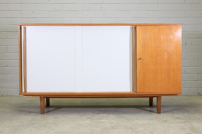 Lot 231 - A French oak sideboard