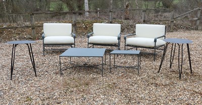 Lot 559 - A part suite of contemporary of garden furniture