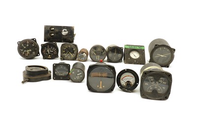 Lot 148 - A group of aircraft dials