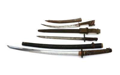 Lot 127 - A Japanese style katana