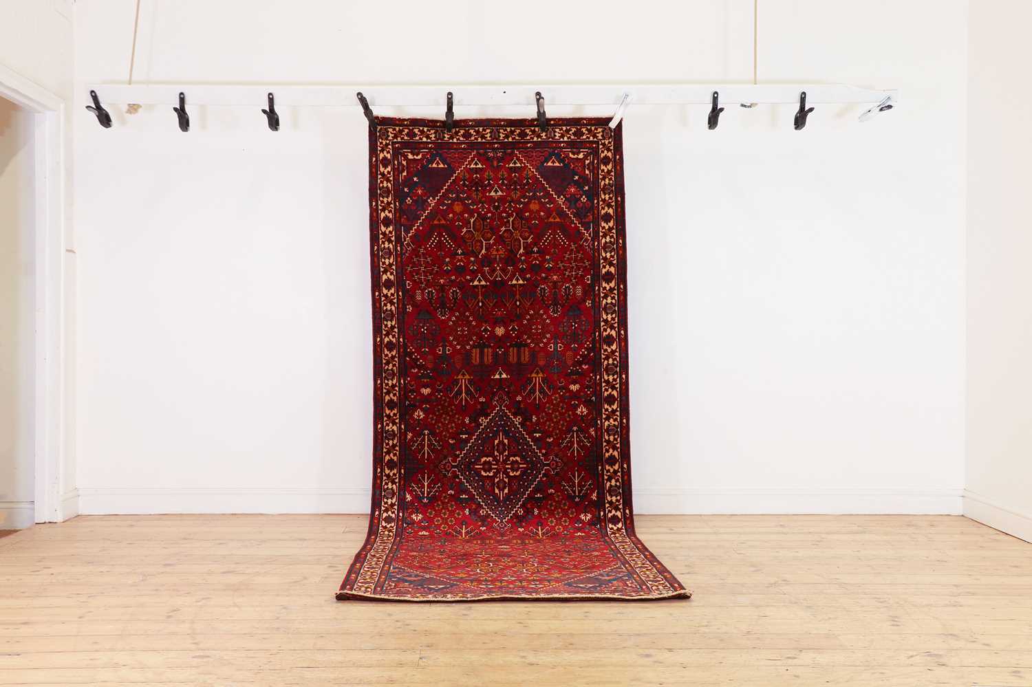 Lot 98 - A Persian wool runner