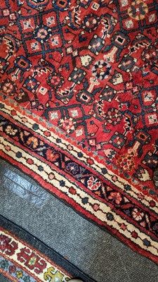 Lot 284 - A Persian Malayer wool runner