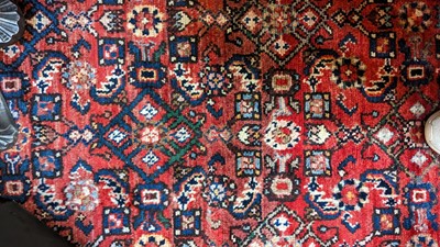 Lot 284 - A Persian Malayer wool runner