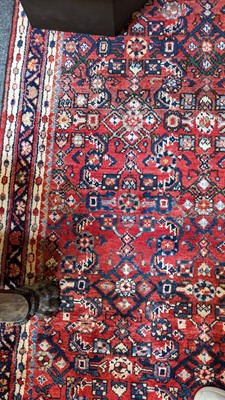 Lot 284 - A Persian Malayer wool runner