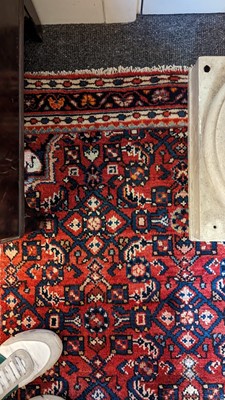 Lot 284 - A Persian Malayer wool runner