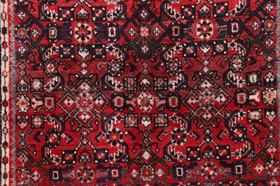 Lot 284 - A Persian Malayer wool runner