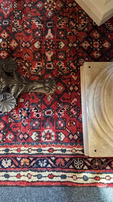 Lot 284 - A Persian Malayer wool runner
