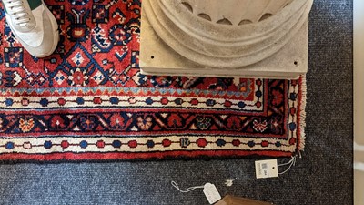Lot 284 - A Persian Malayer wool runner