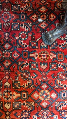 Lot 284 - A Persian Malayer wool runner