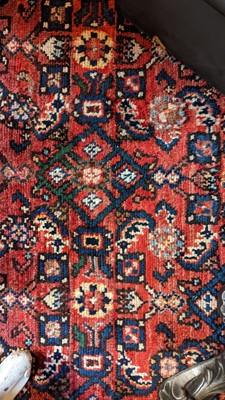 Lot 284 - A Persian Malayer wool runner