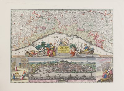 Lot 402 - Map of Italy (GENOA)