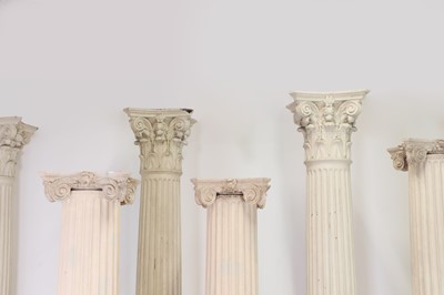 Lot 266 - Eight fibreglass classical columns