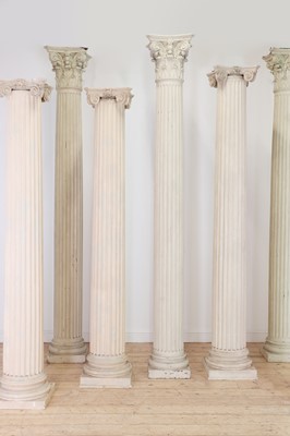 Lot 266 - Eight fibreglass classical columns