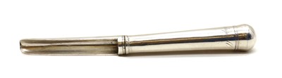 Lot 18 - A Scottish silver apple corer
