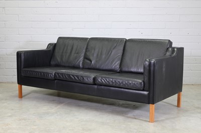 Lot 375 - A Danish three-seater settee