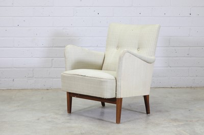Lot 228 - A Danish upholstered armchair