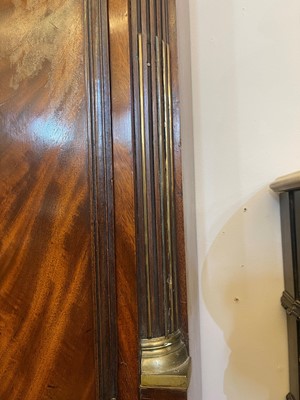 Lot 323 - A George III mahogany longcase clock