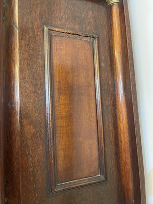 Lot 323 - A George III mahogany longcase clock